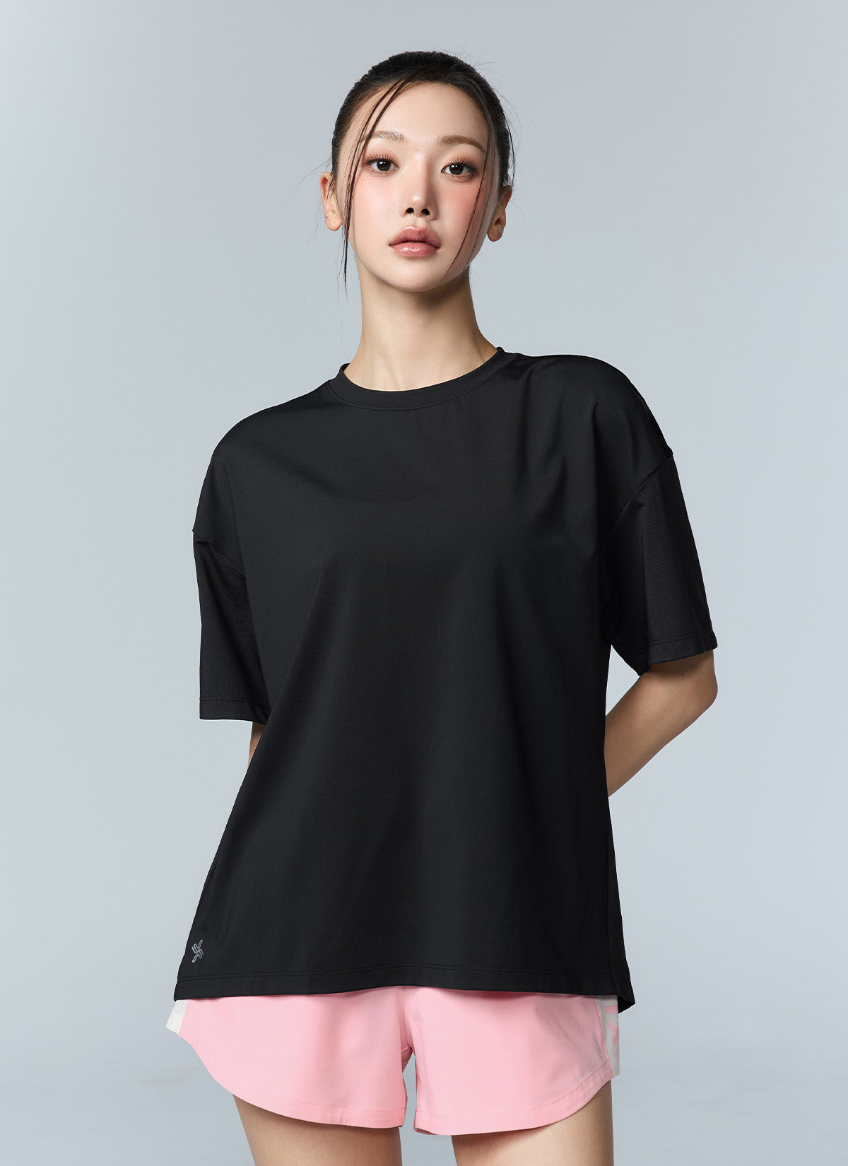 Ice Feather 2.0 後開衩綁結短袖上衣|共6色|XFL2TS1006