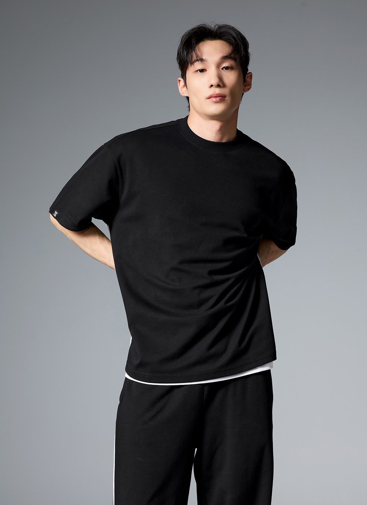 Comfort Men's 滾邊寬鬆短袖上衣|共3色| XML1TS1102