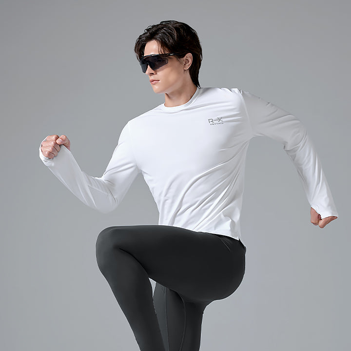RX Men's Ice Feather 透氣長袖上衣|共4色|XMK3TL1003