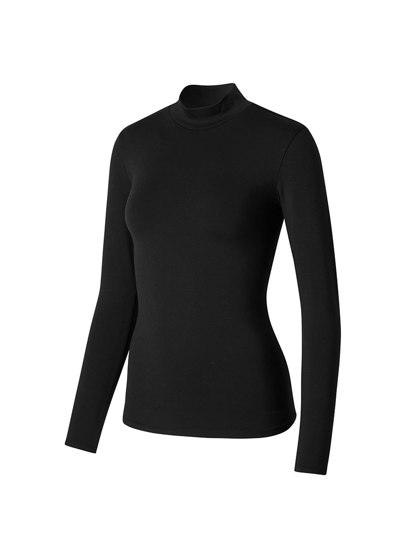 Slim-Fit 柔軟立領長袖上衣|共8色|XT4372G