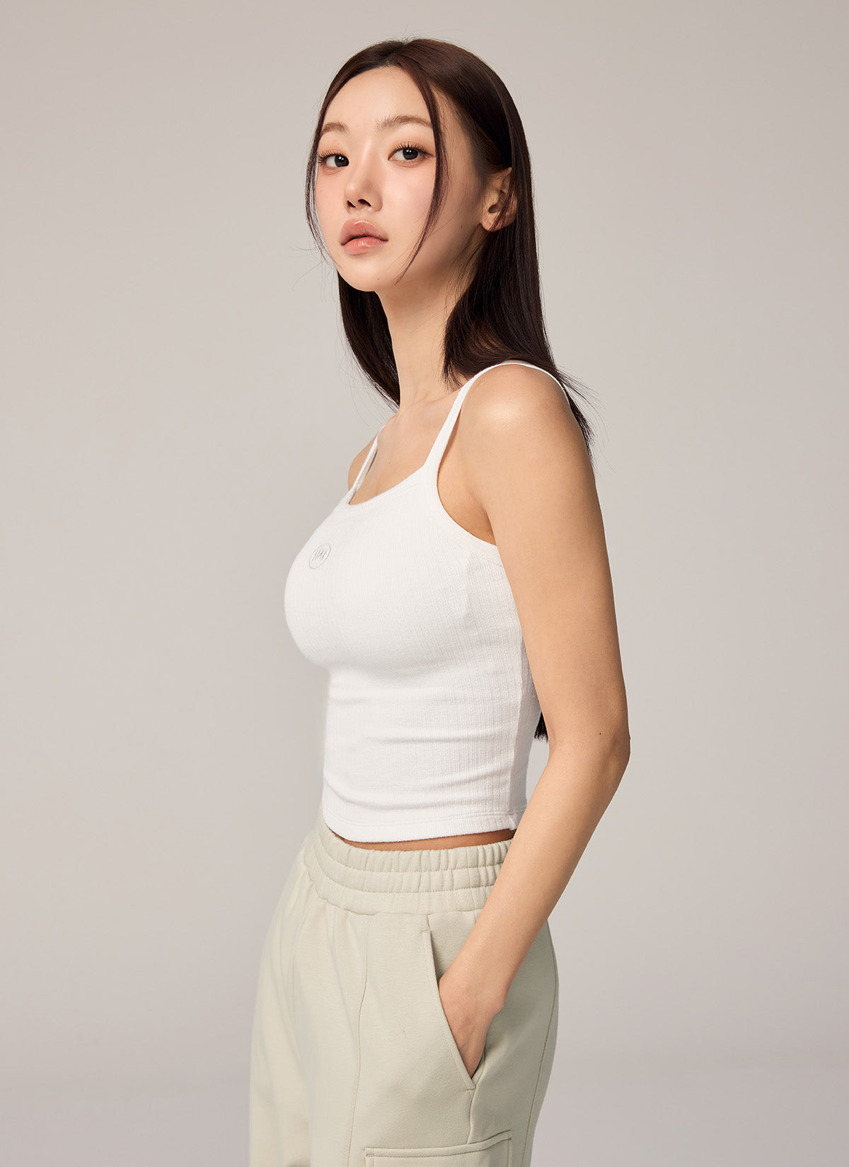 XXMX羅紋彈力背心上衣｜共10色｜XTFBR01H2