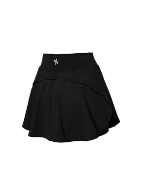 夏日微風褲裙( 2 in 1 )｜黑色Black｜XSFWK01J2