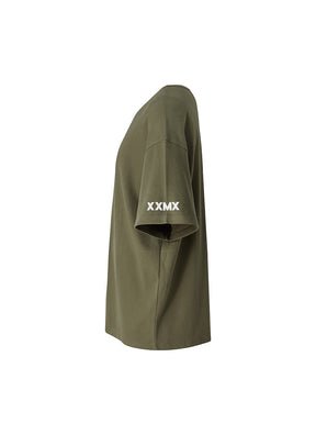 XXMX 側袖標誌彈力寬鬆短袖上衣｜共6色｜XMMST03H3