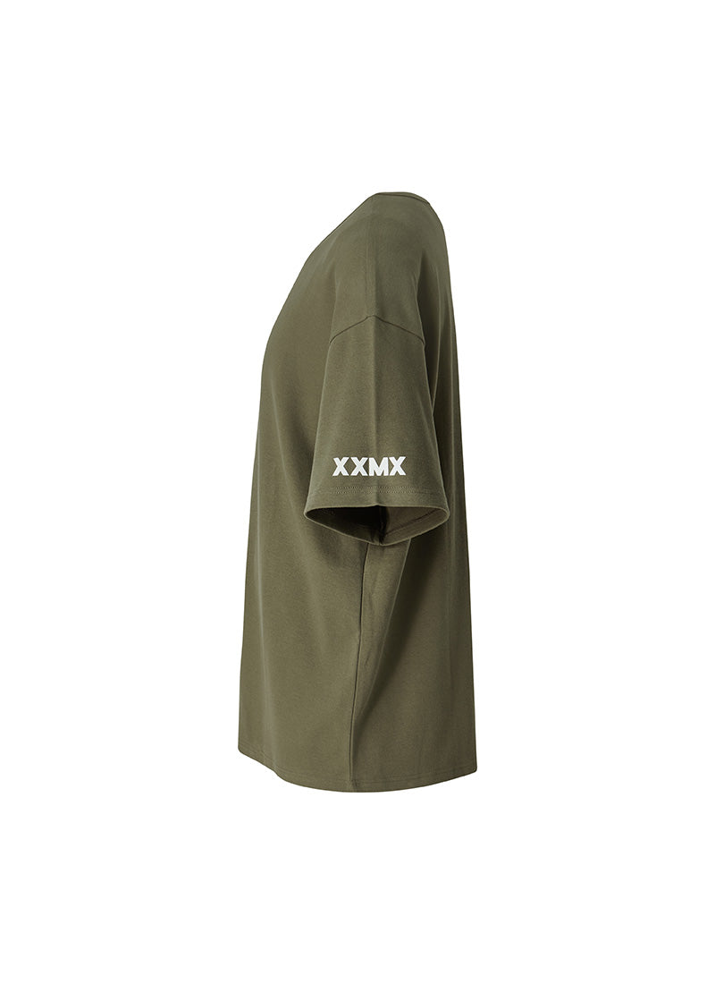 XXMX 側袖標誌彈力寬鬆短袖上衣｜共6色｜XMMST03H3