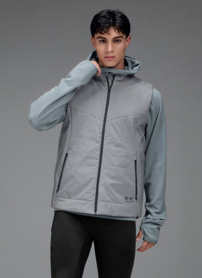 RX Men's All Over 反光背心上衣｜反光銀Reflective Silver｜XMK3VP1001