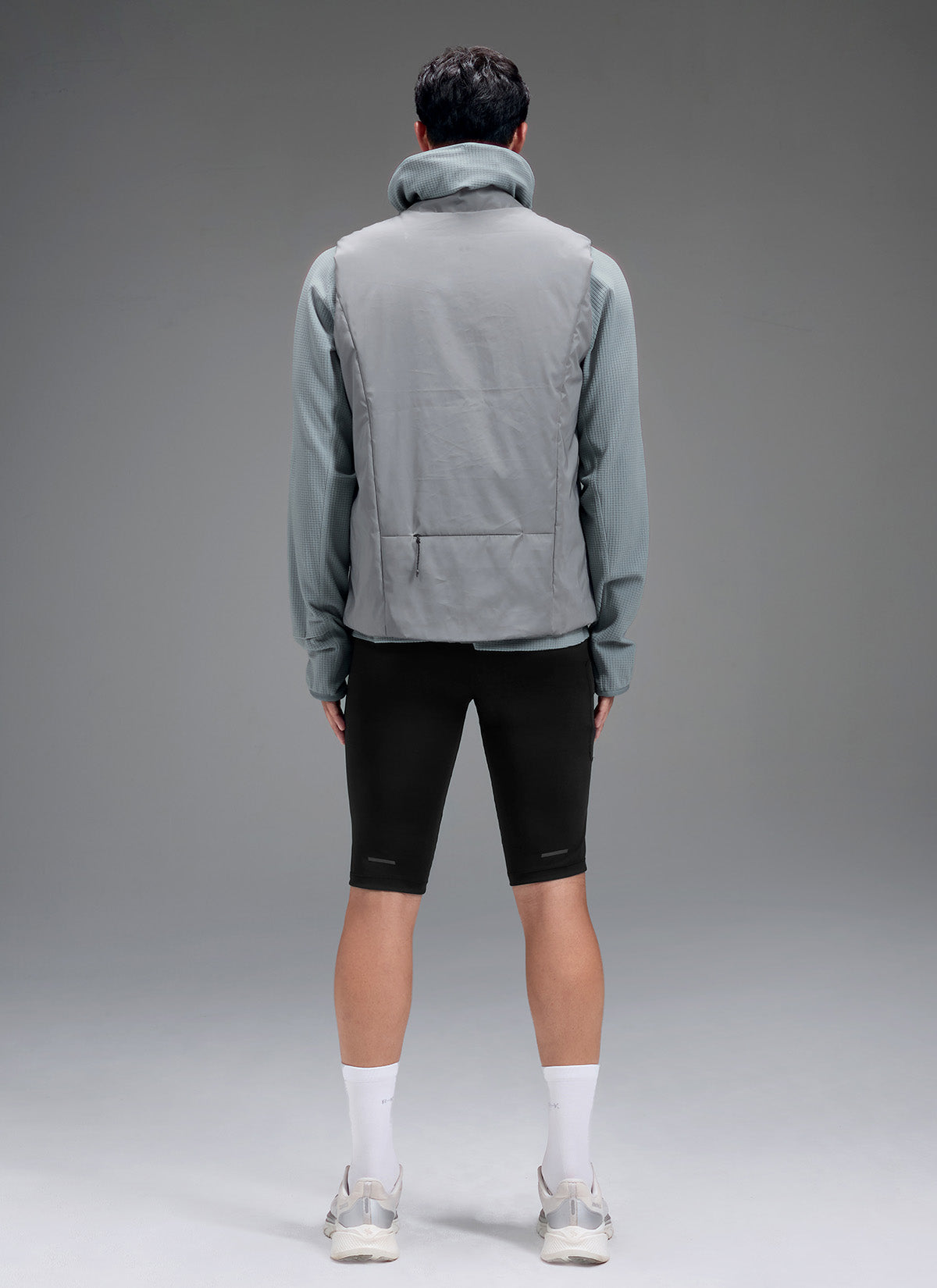 RX Men's All Over 反光背心上衣｜反光銀Reflective Silver｜XMK3VP1001
