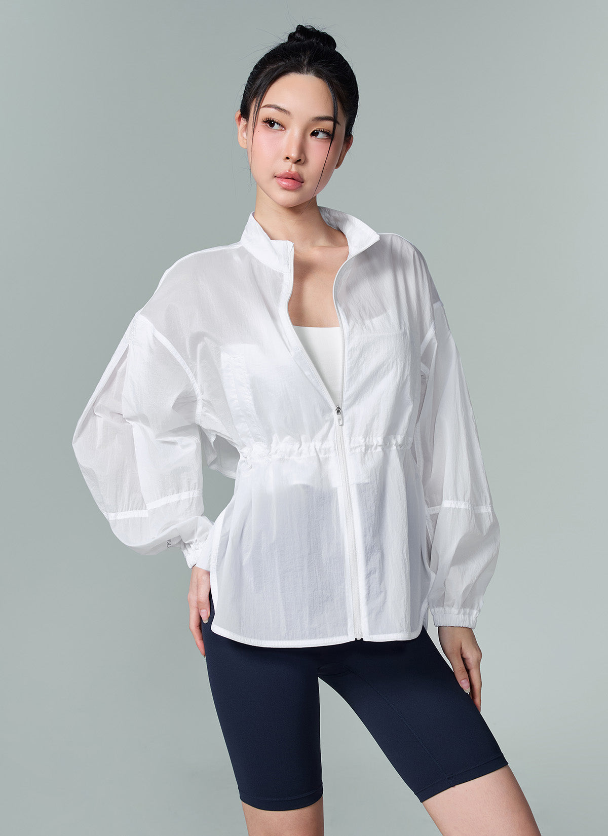Light透氣防風外套｜象牙白White Ivory｜XFL1JL1002