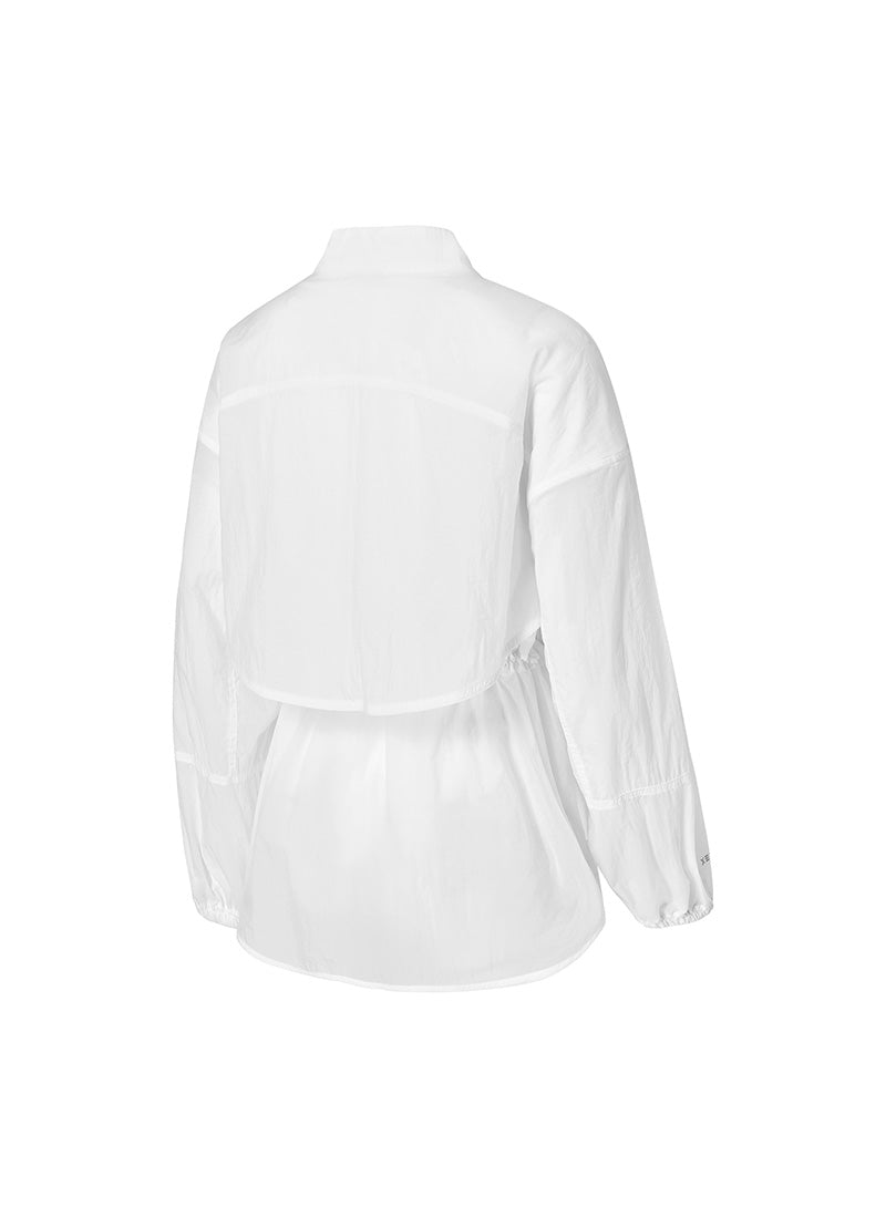 Light透氣防風外套｜象牙白White Ivory｜XFL1JL1002