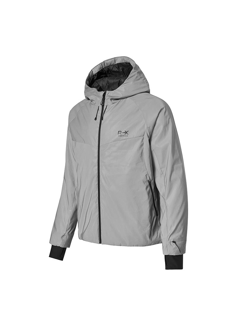 RX MEN'S All Over 反光連帽外套｜反光銀｜XMK4JP1002