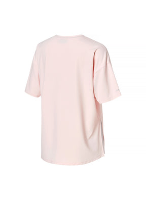 Ice Feather 2.0不對稱開衩寬鬆長版短袖上衣｜共6色｜XFK1TS1003