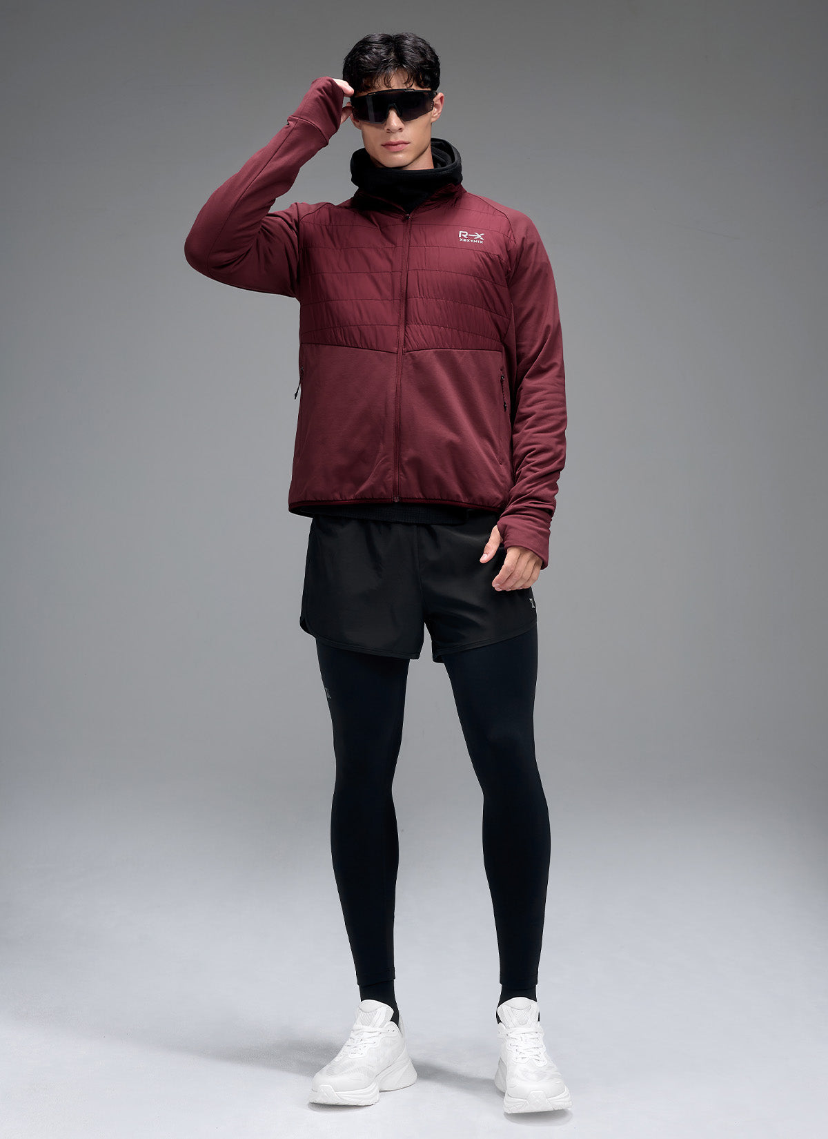 RX MEN'S 輕量拼接保暖外套｜共4色｜XMK4JP1004