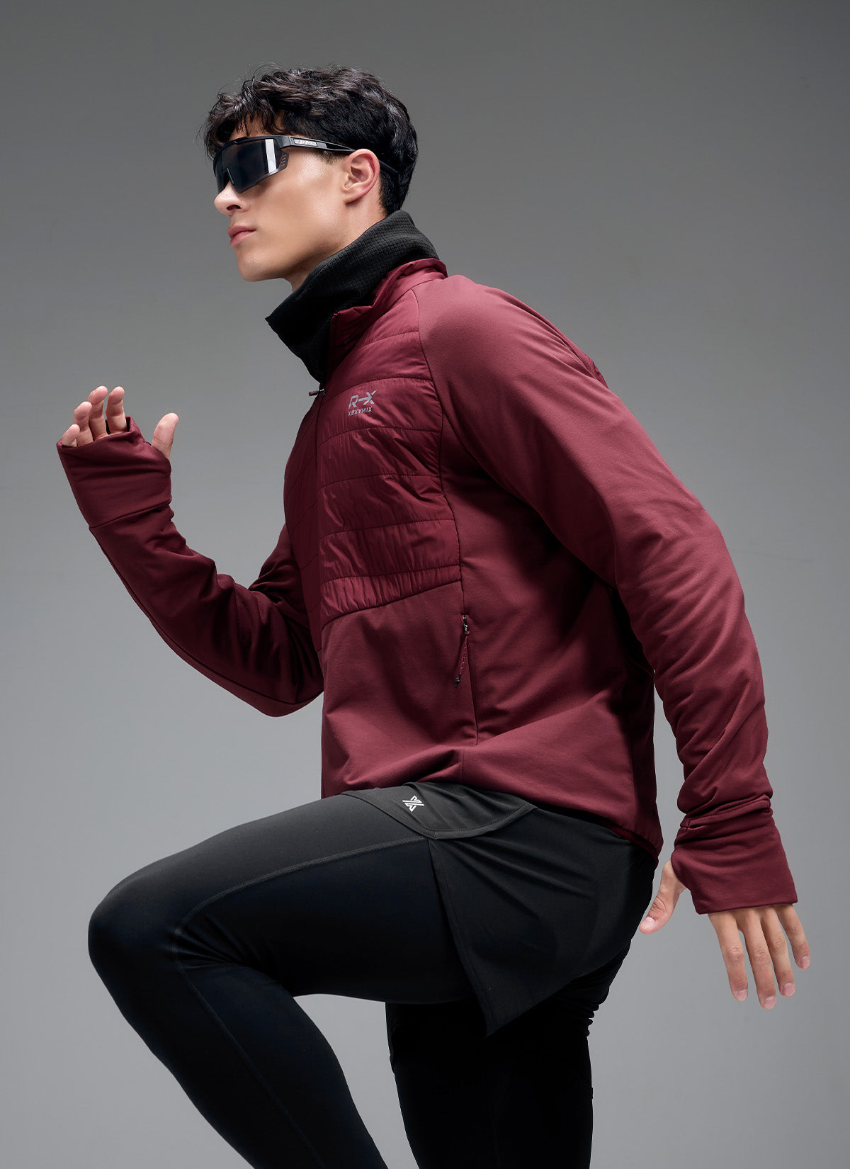 RX MEN'S 輕量拼接保暖外套｜共4色｜XMK4JP1004