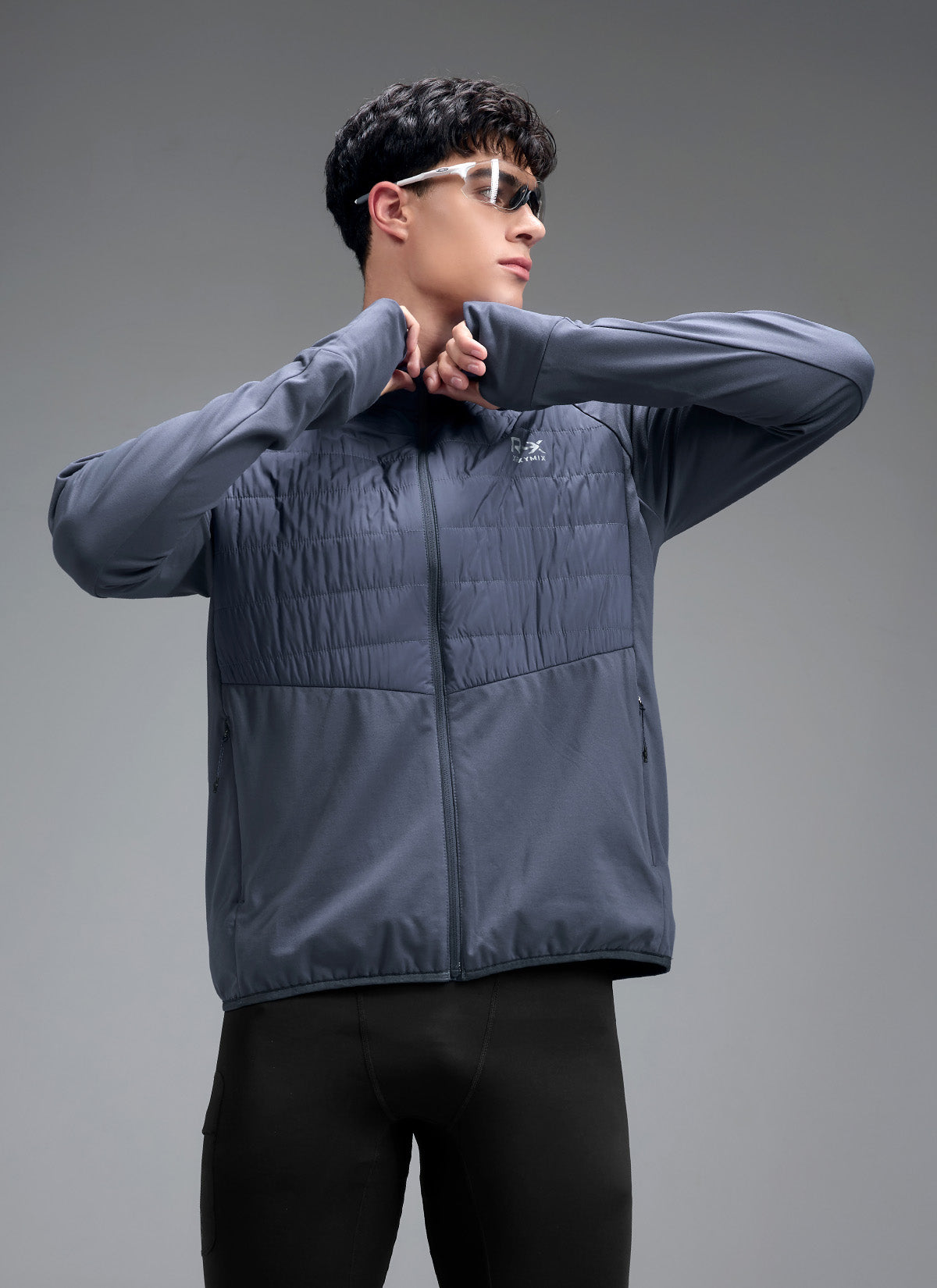 RX MEN'S 輕量拼接保暖外套｜共4色｜XMK4JP1004