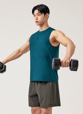 Men's Soft Breeze 網眼無袖上衣｜共4色｜XMK2TE1004