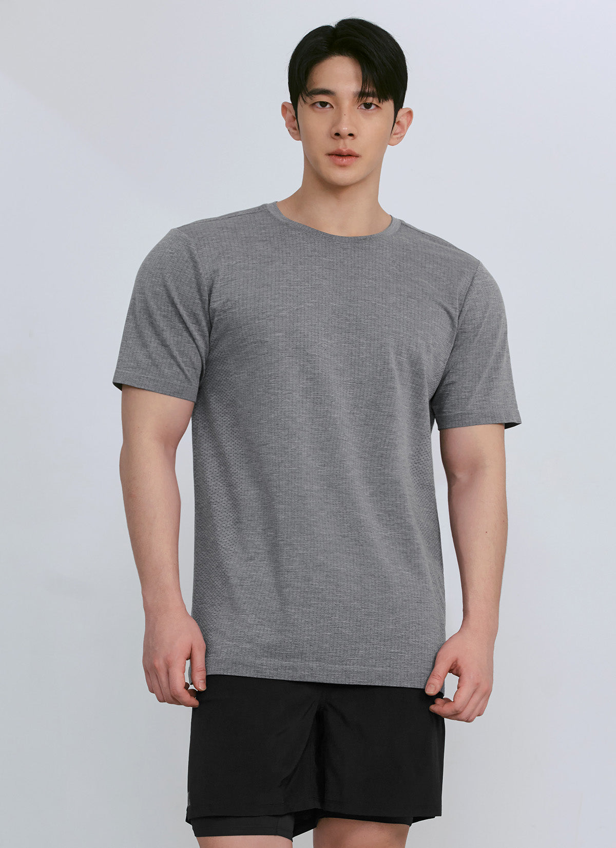 Men's 網眼無縫訓練短袖上衣｜共3色｜XMK2TS1004