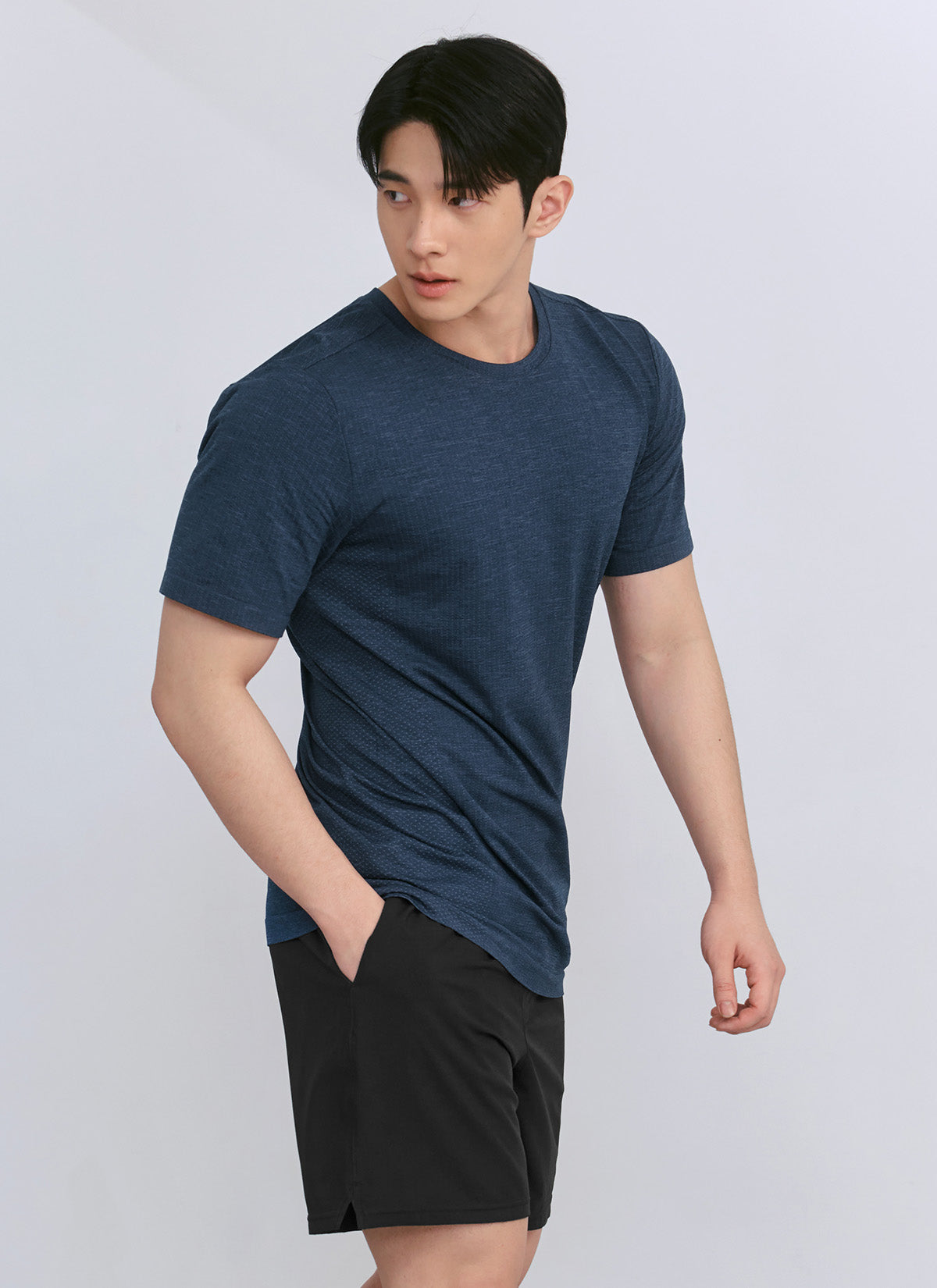 Men's 網眼無縫訓練短袖上衣｜共3色｜XMK2TS1004