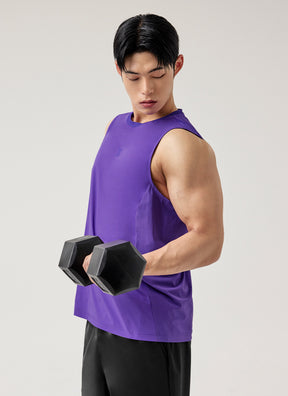 Men's Soft Breeze 網眼無袖上衣｜共4色｜XMK2TE1004