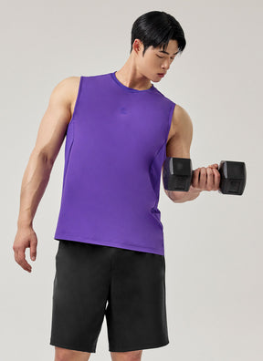 Men's Soft Breeze 網眼無袖上衣｜共4色｜XMK2TE1004