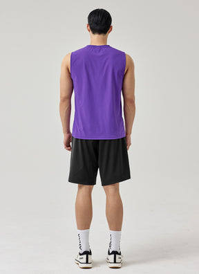 Men's Soft Breeze 網眼無袖上衣｜共4色｜XMK2TE1004