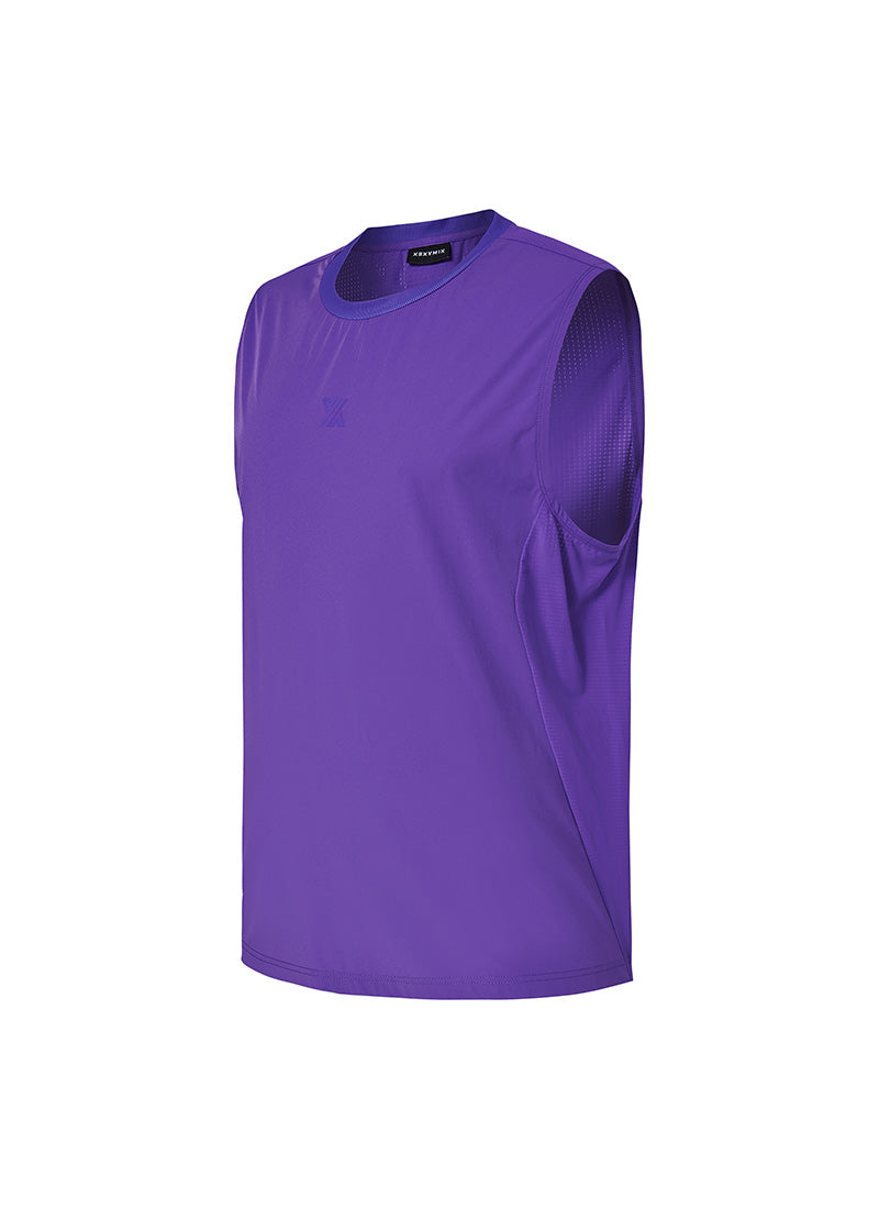 Men's Soft Breeze 網眼無袖上衣｜共4色｜XMK2TE1004