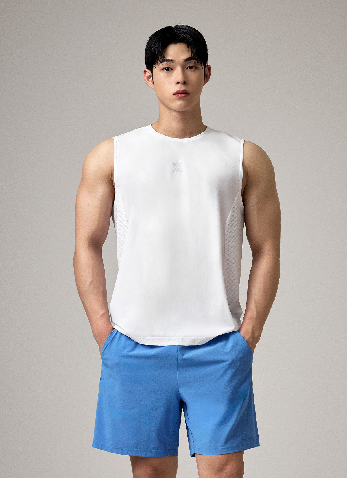 Men's Soft Breeze 網眼無袖上衣｜共4色｜XMK2TE1004