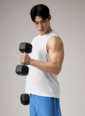 Men's Soft Breeze 網眼無袖上衣｜共4色｜XMK2TE1004