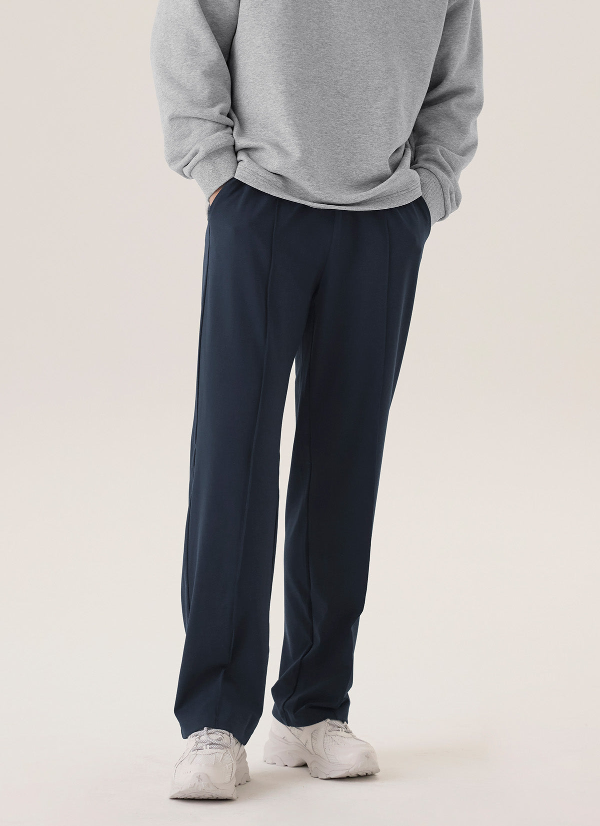 Comfort Fine Men's 褶線寬褲｜共3色｜XMK3PT1005
