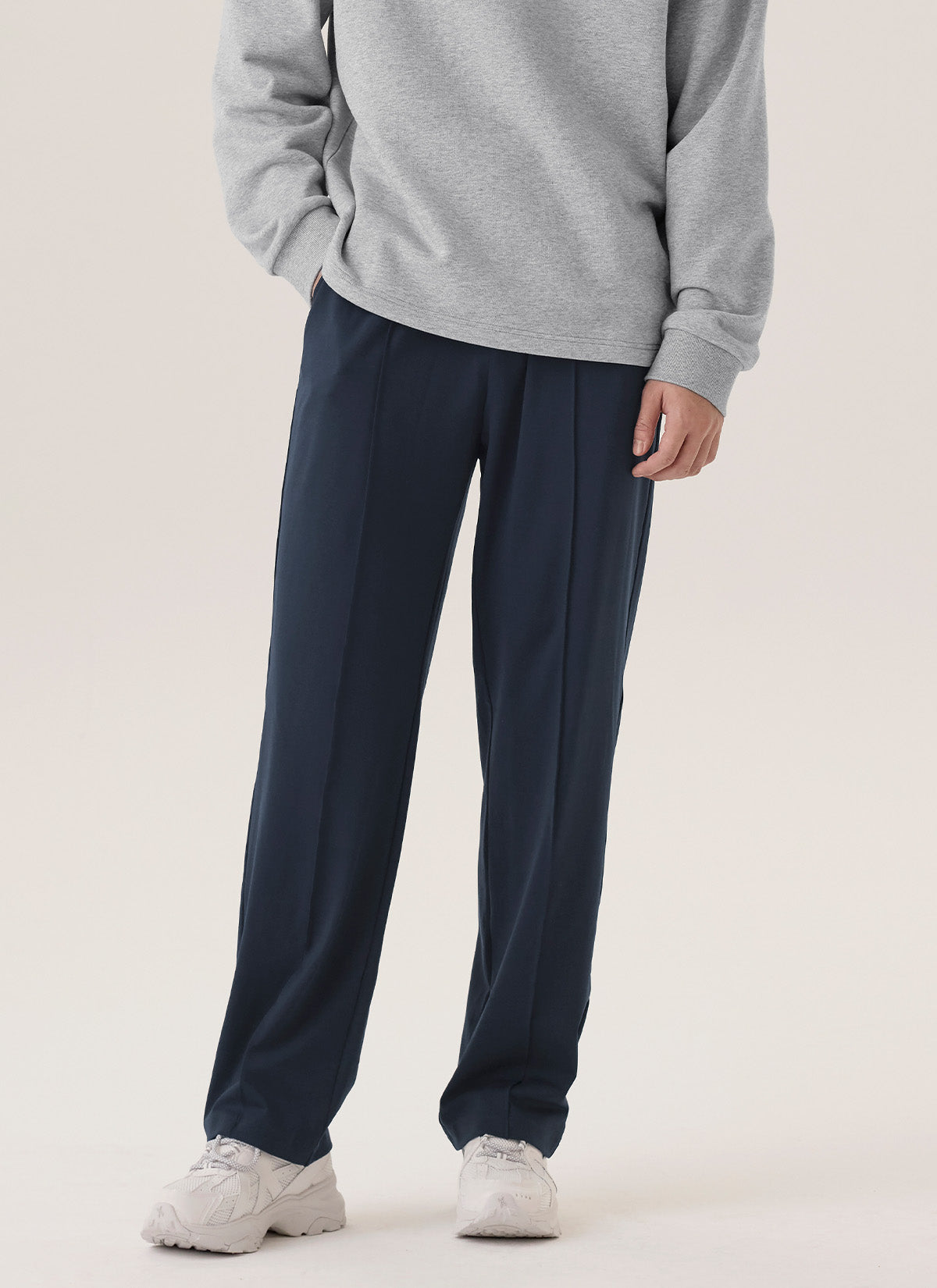 Comfort Fine Men's 褶線寬褲｜共3色｜XMK3PT1005