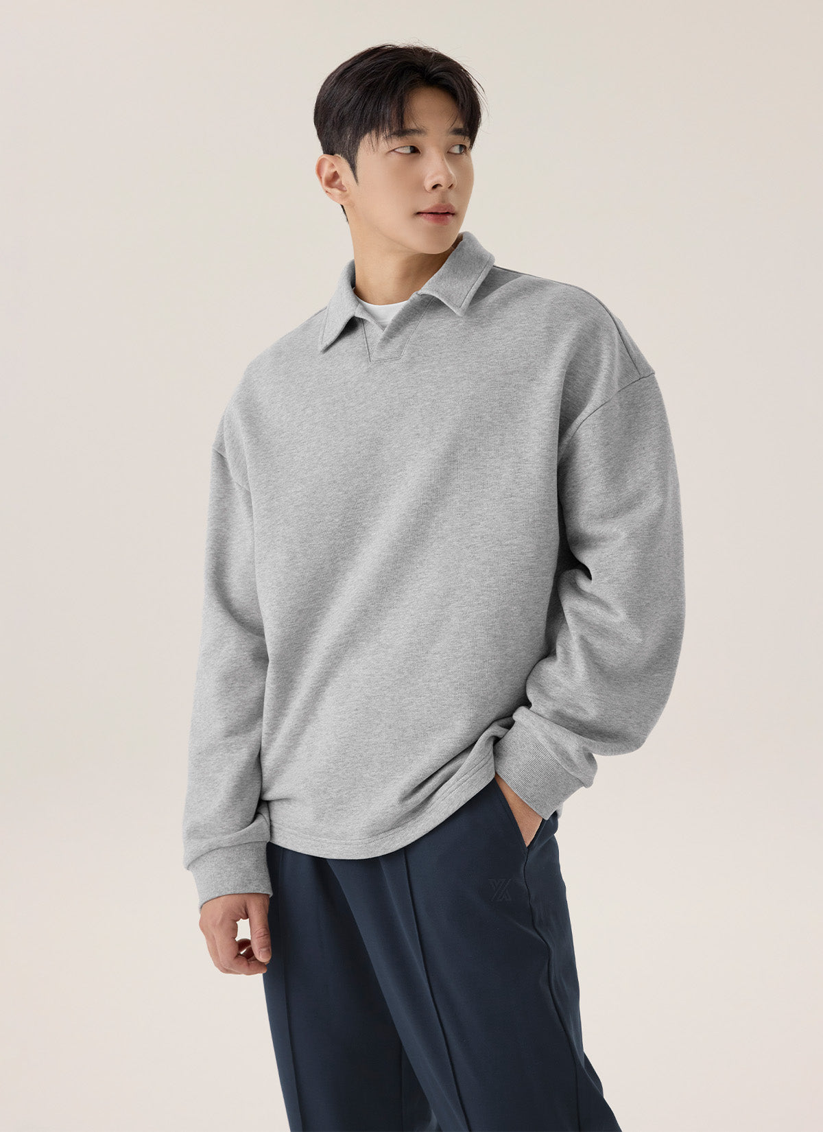 Comfort Fine Men's 褶線寬褲｜共3色｜XMK3PT1005