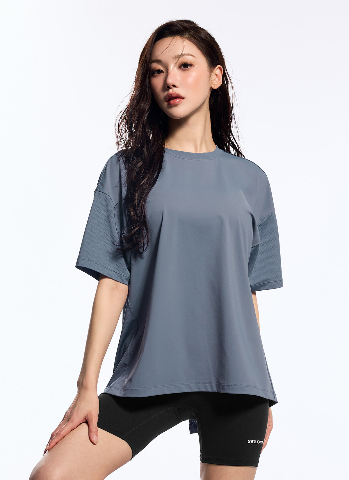 Ice Feather 2.0 後開衩綁結短袖上衣｜共6色｜XFL2TS1006
