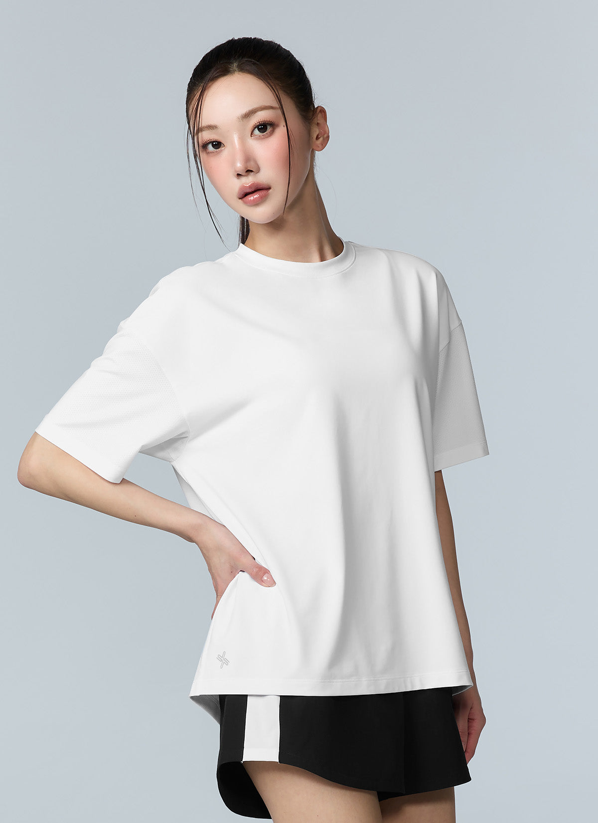 Ice Feather 2.0 後開衩綁結短袖上衣｜共6色｜XFL2TS1006