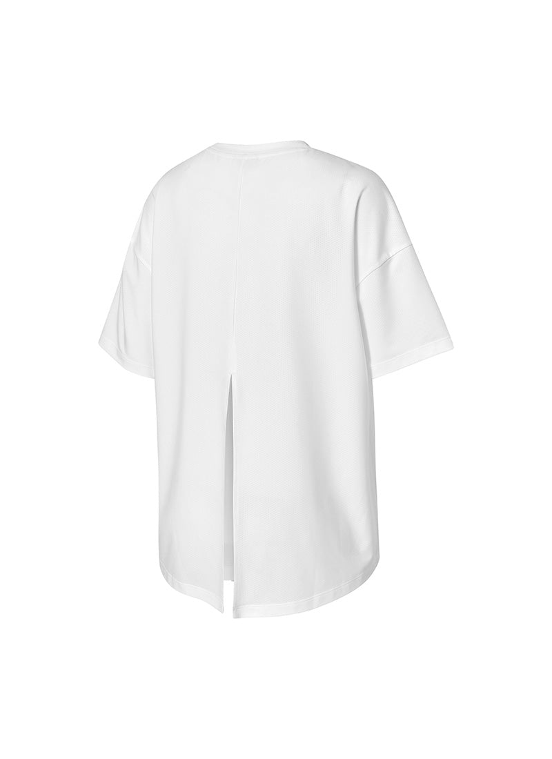 Ice Feather 2.0 後開衩綁結短袖上衣｜共6色｜XFL2TS1006