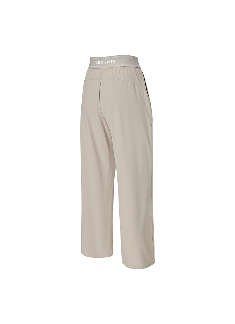 梭織文字標誌腰帶寬褲｜共5色｜XFK3PT1008