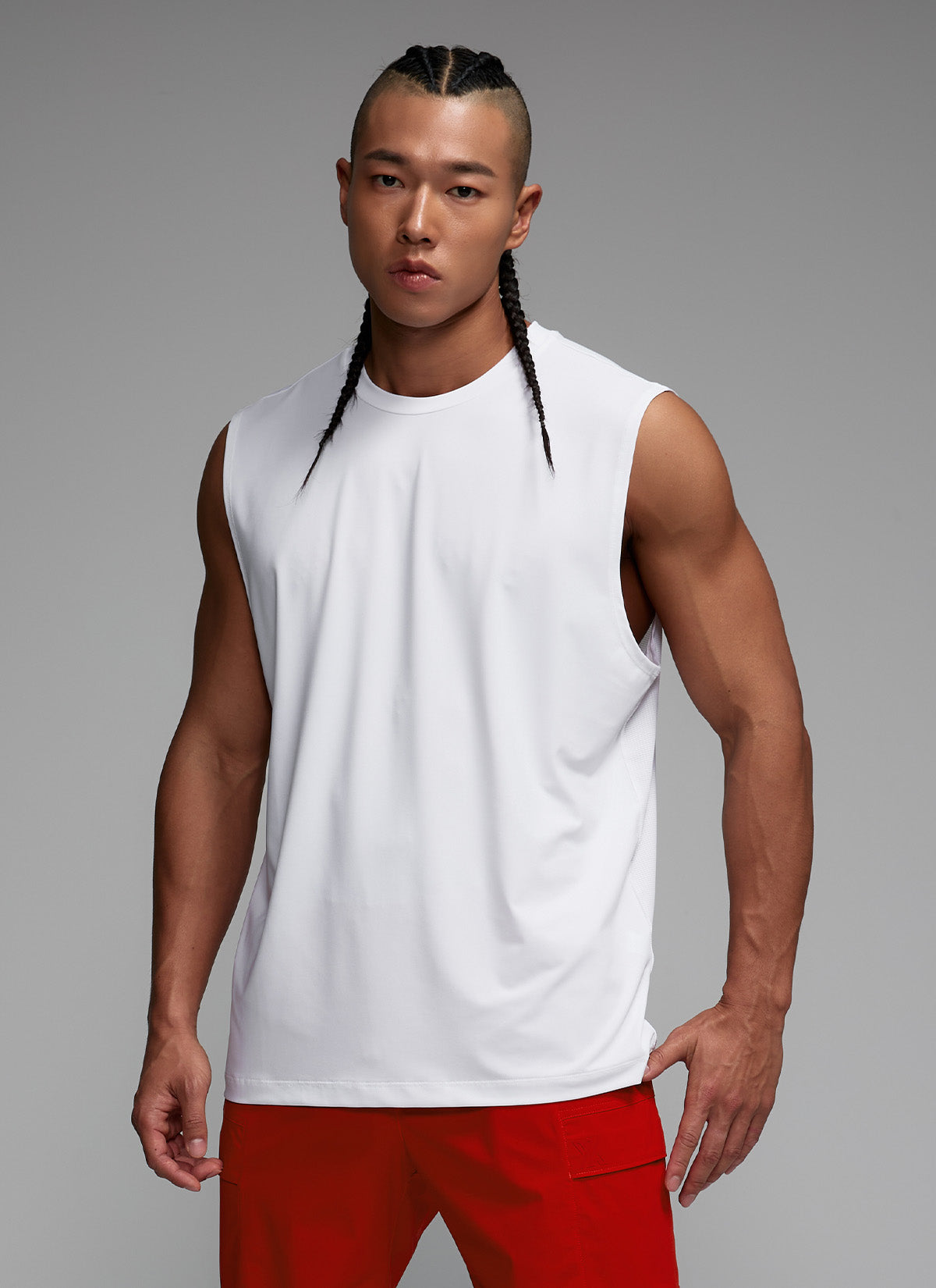 Ice scent Men's 寬鬆背心上衣｜共4色｜XML2TE1011