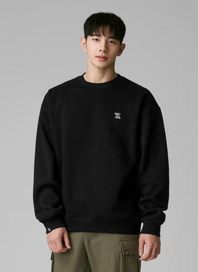 Essential X標誌圓領拉絨大學TEE｜共4色｜XTMMT10J3