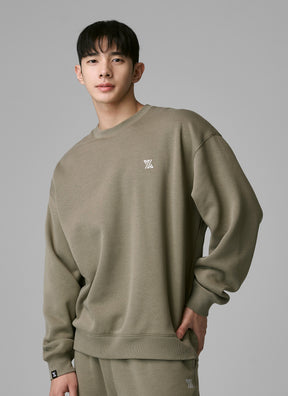 Essential X標誌圓領拉絨大學TEE｜共4色｜XTMMT10J3