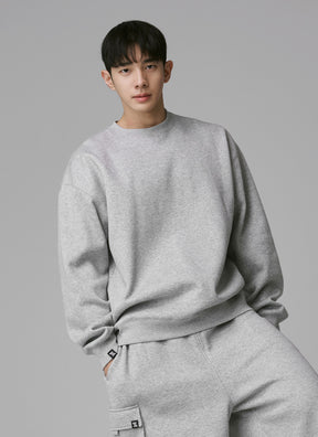 Essential X標誌圓領拉絨大學TEE｜共4色｜XTMMT10J3