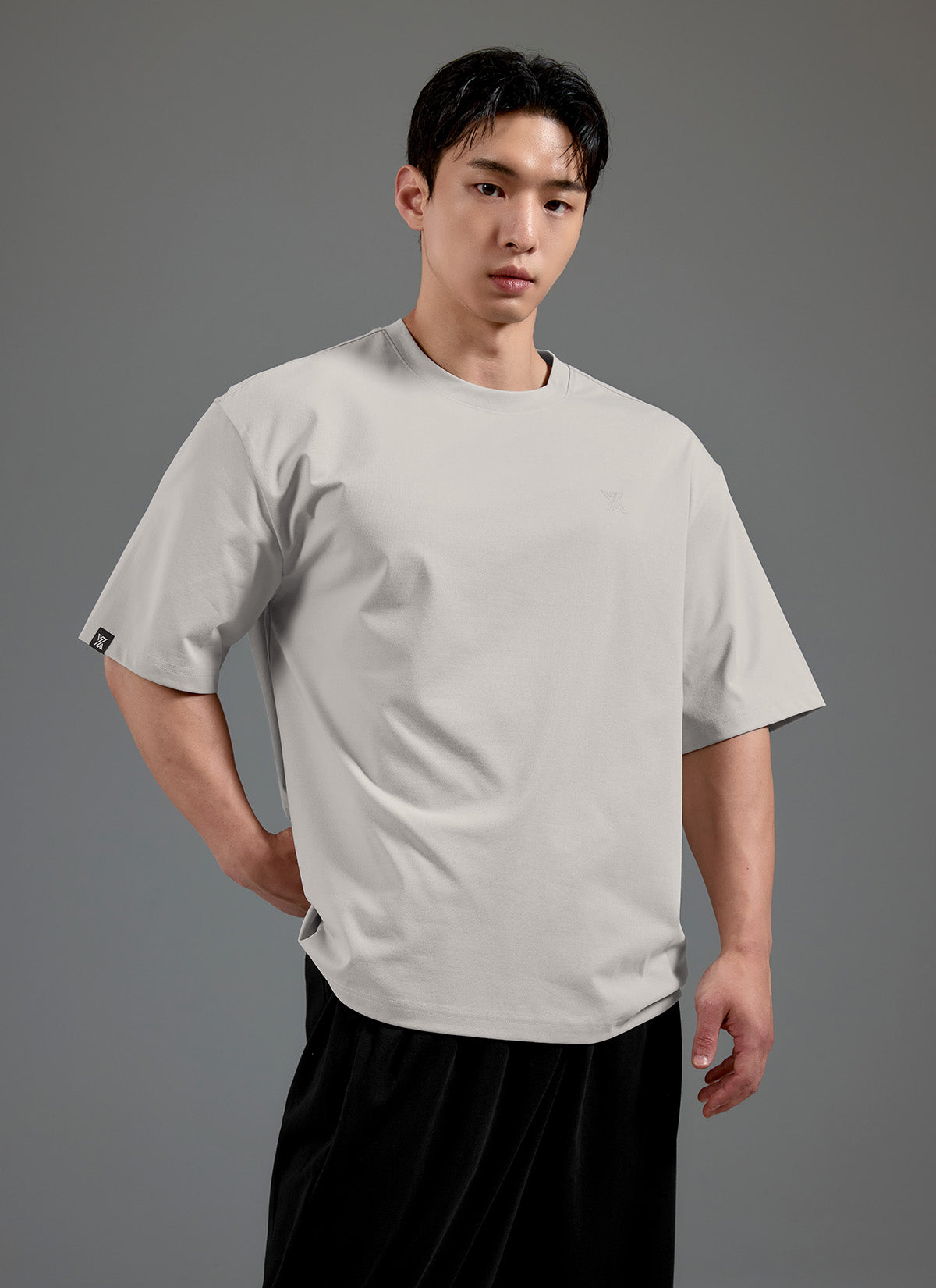Men's  X標誌寬肩 Over Fit 短袖上衣 | 共5色 | XMK3TS1101