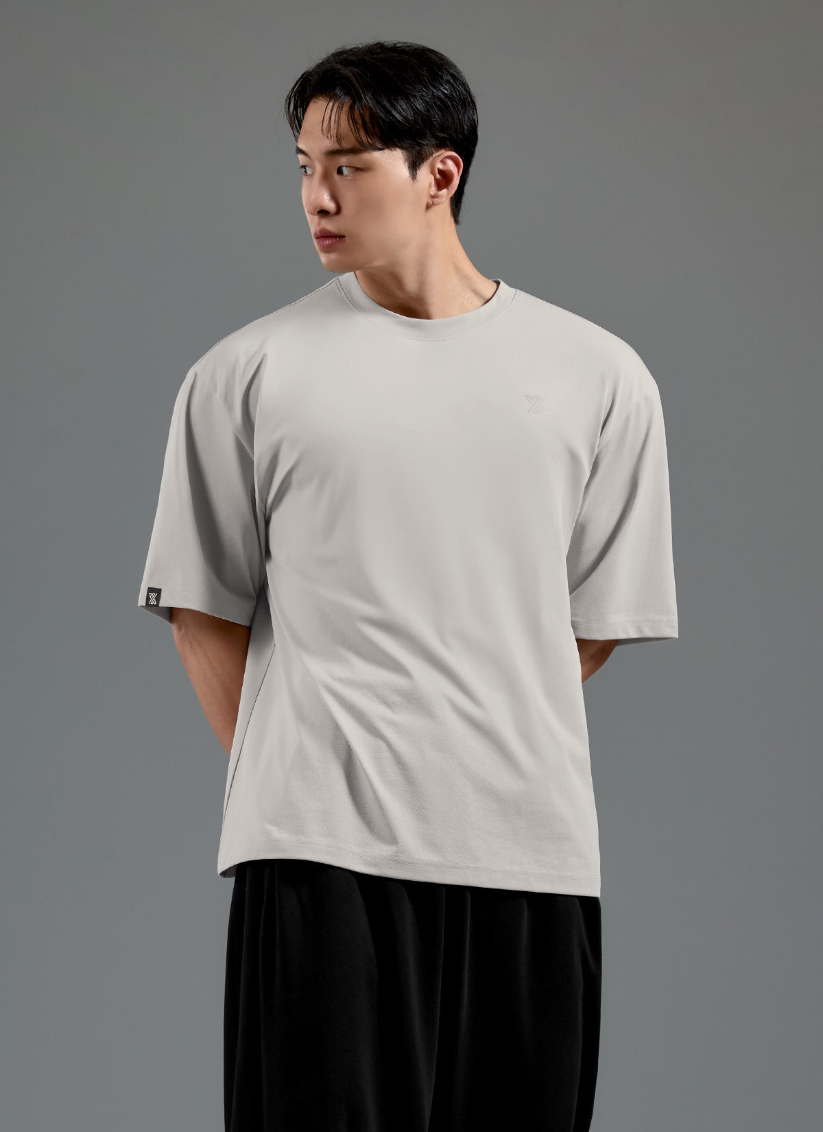 Men's  X標誌寬肩 Over Fit 短袖上衣 | 共5色 | XMK3TS1101