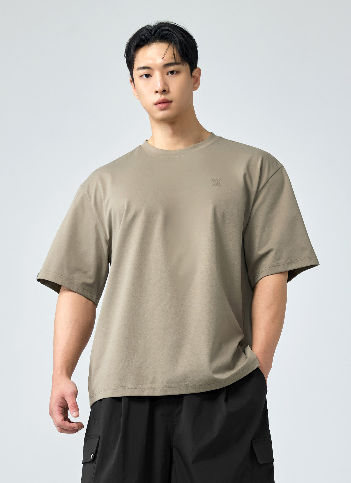 Men's  X標誌寬肩 Over Fit 短袖上衣 | 共5色 | XMK3TS1101