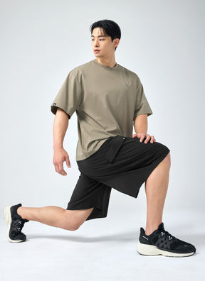 Men's  X標誌寬肩 Over Fit 短袖上衣 | 共5色 | XMK3TS1101