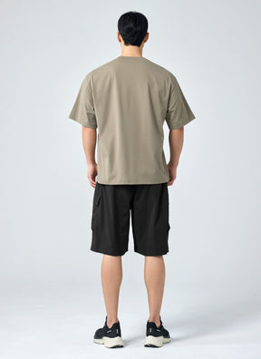 Men's  X標誌寬肩 Over Fit 短袖上衣 | 共5色 | XMK3TS1101
