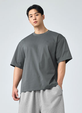 Men's  X標誌寬肩 Over Fit 短袖上衣 | 共5色 | XMK3TS1101