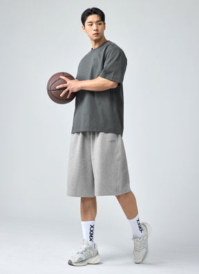 Men's  X標誌寬肩 Over Fit 短袖上衣 | 共5色 | XMK3TS1101