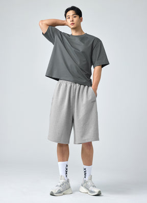Men's  X標誌寬肩 Over Fit 短袖上衣 | 共5色 | XMK3TS1101