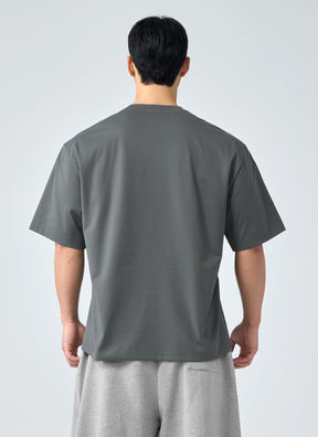 Men's  X標誌寬肩 Over Fit 短袖上衣 | 共5色 | XMK3TS1101
