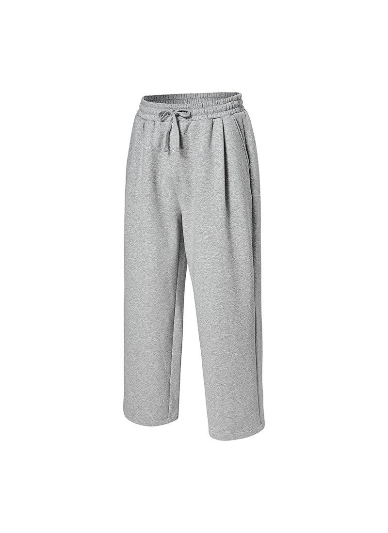 Men's柔軟刷毛細褶寬褲｜共5色｜XMK4PT1102