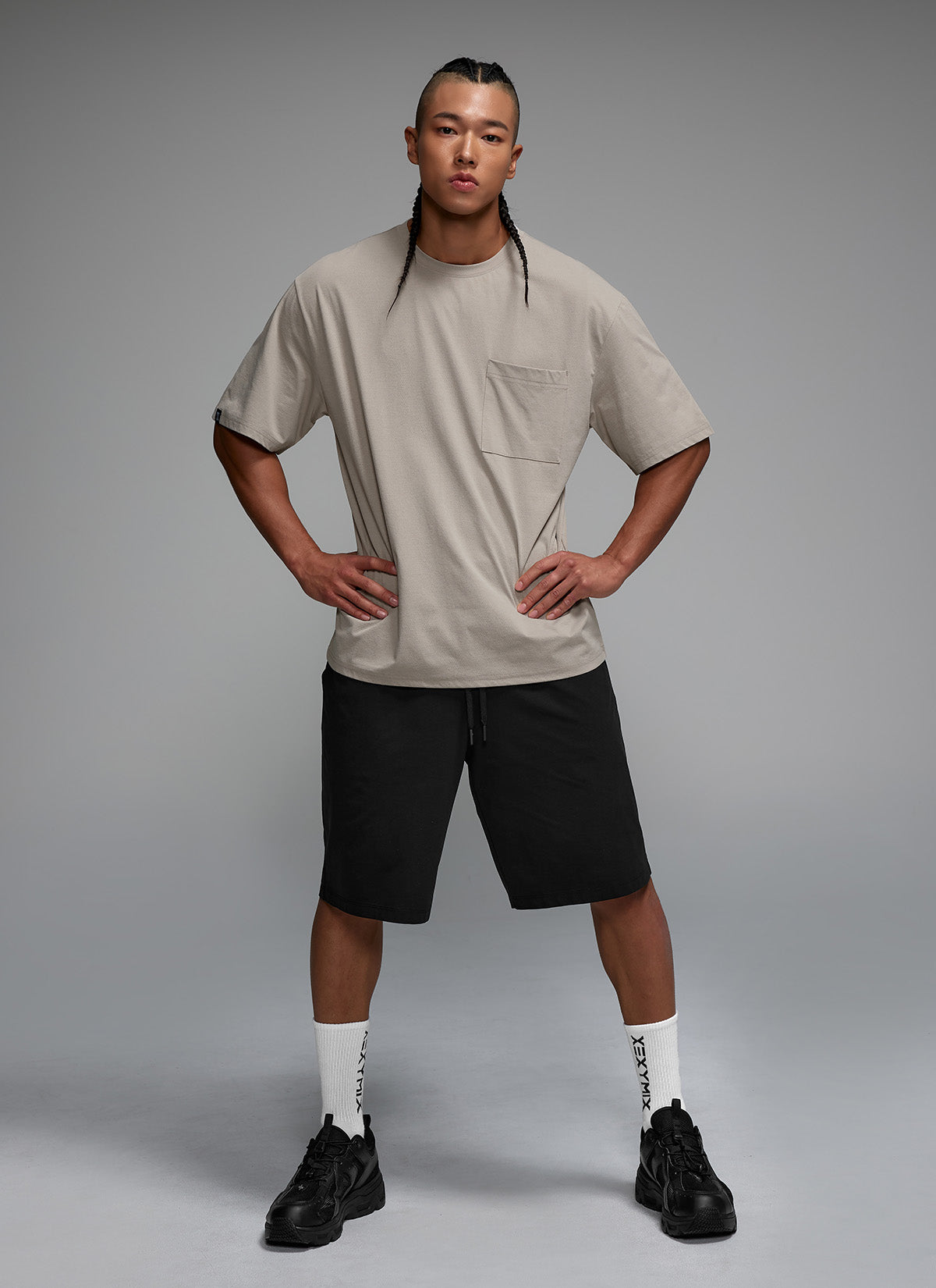 Air Mesh Men's 透氣寬鬆短袖上衣｜共4色｜XML2TS1103