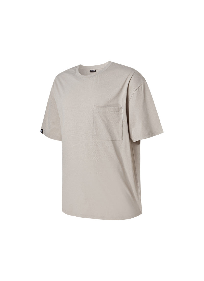 Air Mesh Men's 透氣寬鬆短袖上衣｜共4色｜XML2TS1103