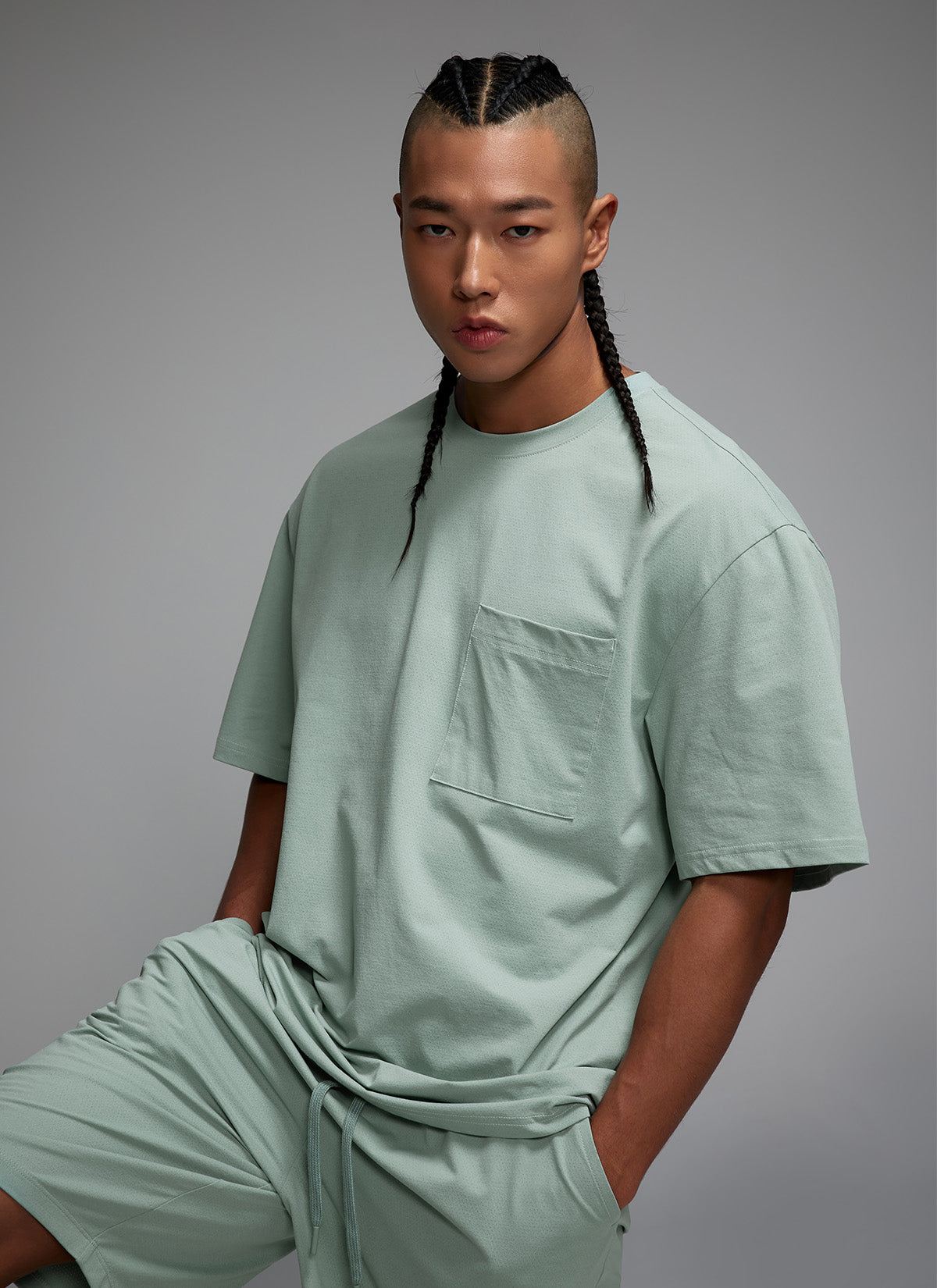 Air Mesh Men's 透氣寬鬆短袖上衣｜共4色｜XML2TS1103